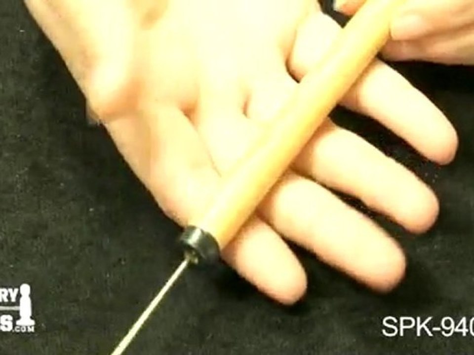 SPK-940.00 - Tungsten Solder Pick for Platinum, 6 Inches - Jewelry Tools Demo