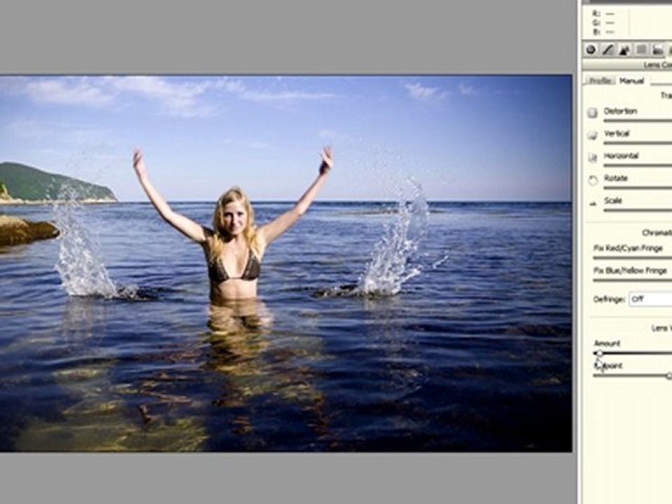Create A Vignette in Photoshop CS5