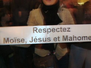 Manif Paris anti christianophobie