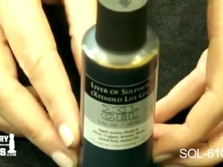 SOL-610.02 - Liver of Sulphur Gel, 2 Ounce Bottle - Jewelry Tools