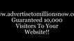 Guaranteed 10,000 Visitors To Your Website ! Best advertising for 10,000 Visitors To Any Business Today