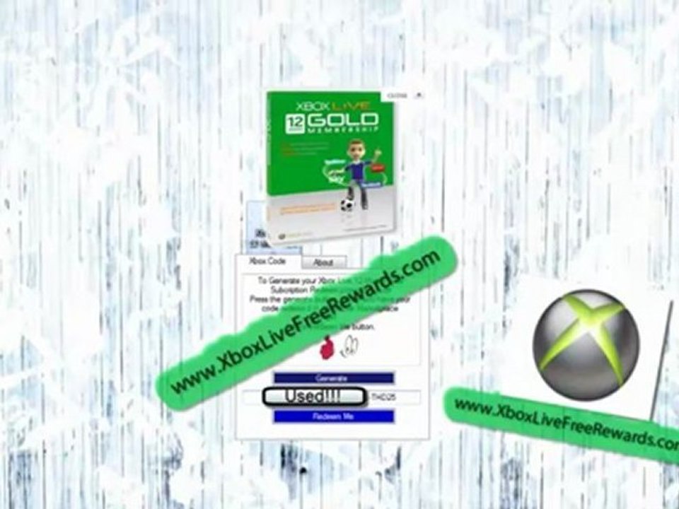 Xbox Live 12 Month Subscription Code