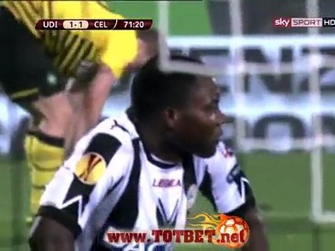 Удинезе - Селтик (1-1) 15.12.2011