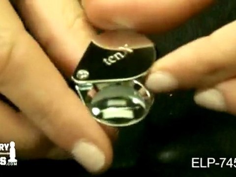 ELP-745.03 - Diamond Cut Loupe, 10X, Silver, 18 Millimeter - Jewelry Making Tools Demo
