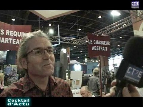 Jean-Claude Cintas - Salon du Livre Paris 2009 - Interview CT2E.TV