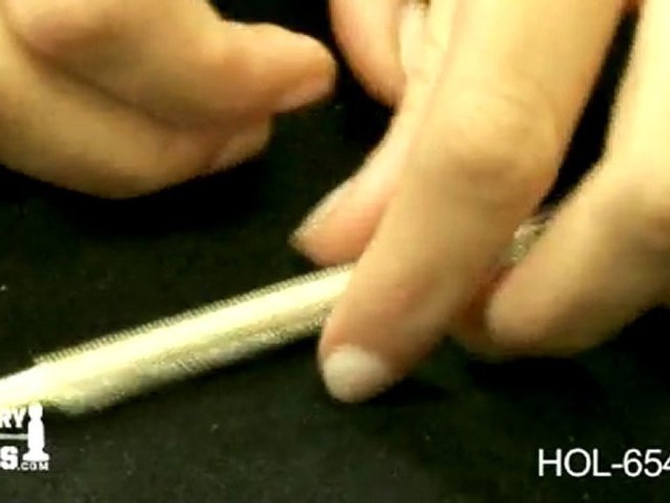 HOL-654.00 - Pocket Size Stone Holder, 4 Prong Jaws, 5 Inches - Jewelry Tools Demo