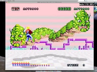 Test N°16 : Space Harrier (ARCADE)