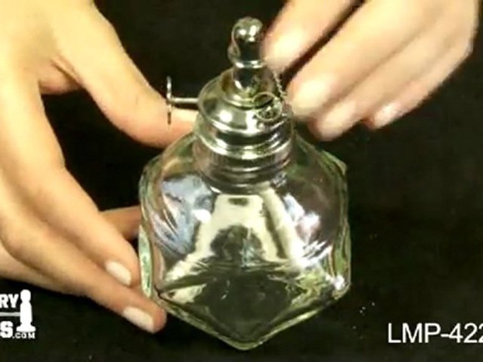 LMP-422.00 - Adjustable Alcohol Lamp, 3/16 Inch Wick - Jewelry Making Tools Demo