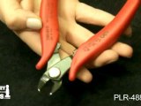 PLR-488.00 - C.H.P Milano Small Sprue Cutter, 6-1/4 Inches, Flush Cut - Jewelry Tools Demo
