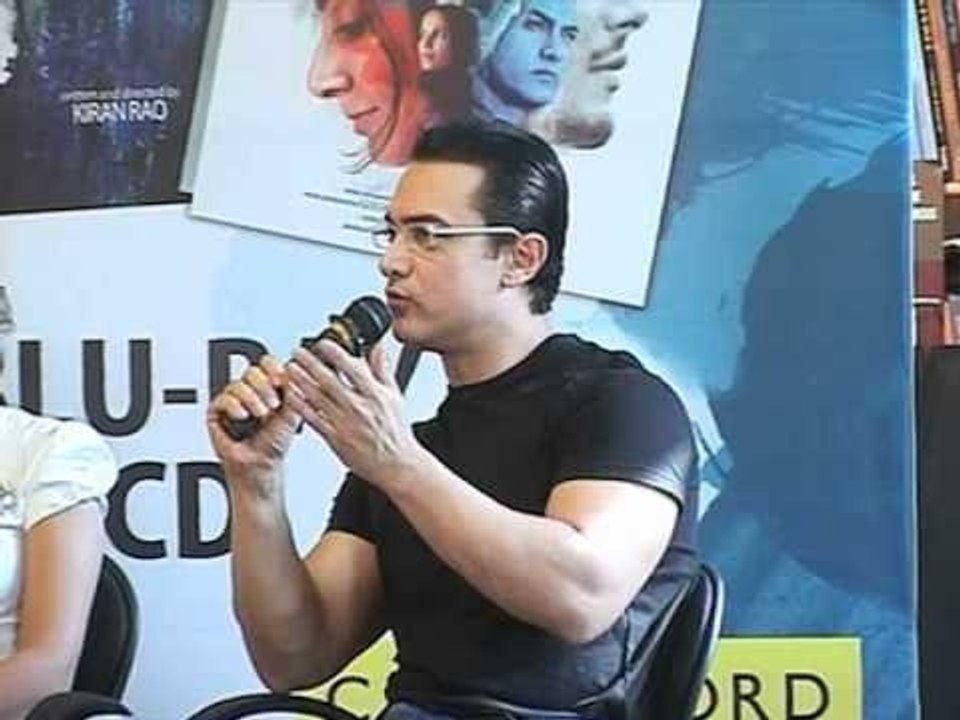 Aamir Khan & Kiran Rao At 'Dhobi Ghat' DVD Launch