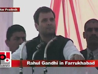 Congress Leader Rahul Gandhi in Farrukhabad (U.P) Part 10