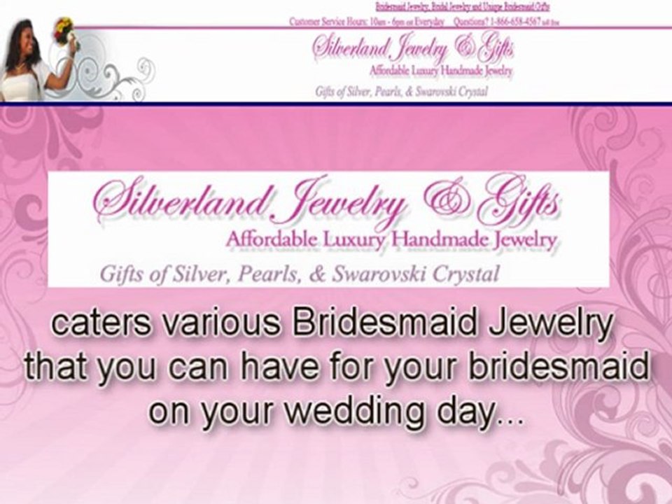 Various Bridesmaid Jewelry