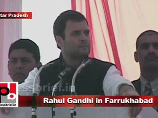 Congress Leader Rahul Gandhi in Farrukhabad (U.P) Part 8