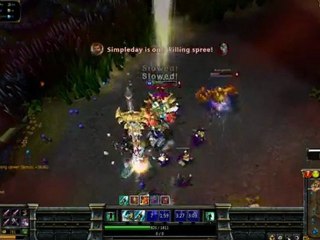 League of Legends - Garen subit un gank