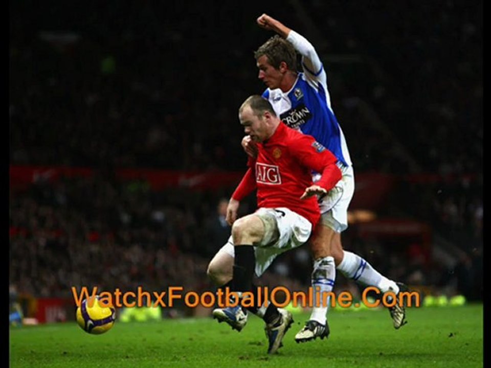watch Manchester United vs Blackburn Rovers football match streaming on your pc or laptop