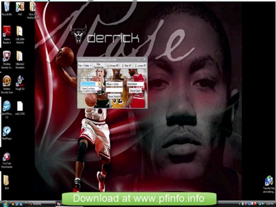 NBA 2k12 Hack My Player January 2012 + Tutorial