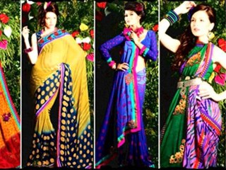 Latest Printed Sarees @ CbaZaar.com