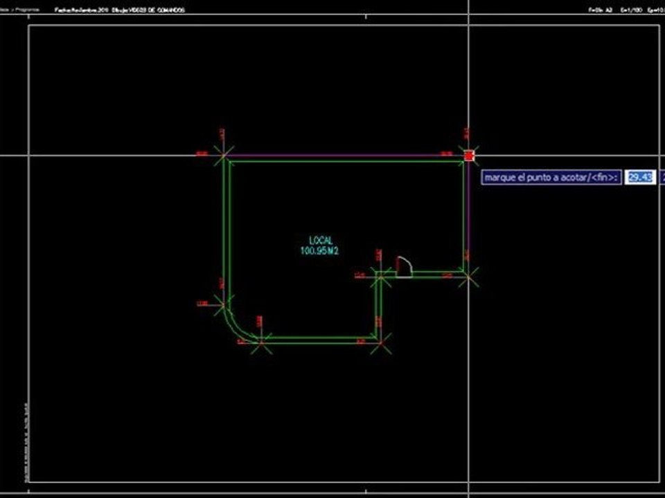 ARKITool: COT-XY, Acota las coordenadas XY en AutoCAD.