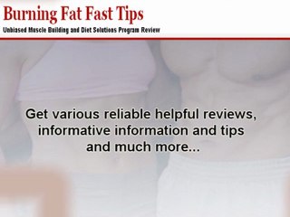 Best Way To Burn Fat Fast