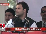 Congress Leader Rahul Gandhi in Bhojpur (U.P) Part 6