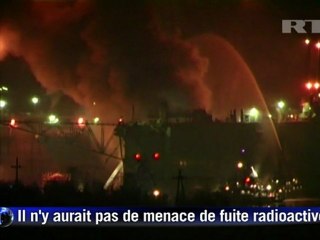 Incendie d'un sous-marin nucléaire en Russie