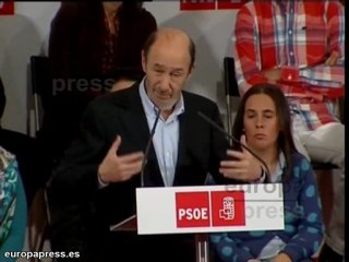 Rubalcaba ofrece un proyecto de "cambio" y "unidad"