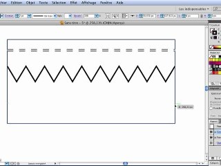 Illustrator : Contours et surpiqûres