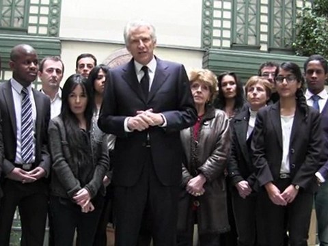 Dominique de Villepin - Voeux 2012