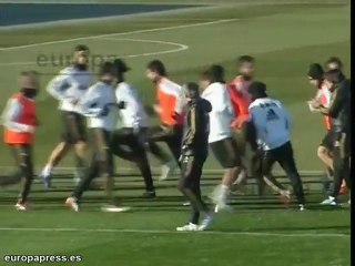 Ramos, única ausencia del entrenamiento