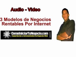 3 Modelos de Negocios Rentables por Internet