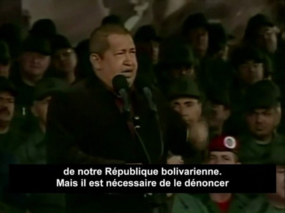 Chavez :"Les Etats-Unis pourraient inoculer le cancer grâce à leur technologie"