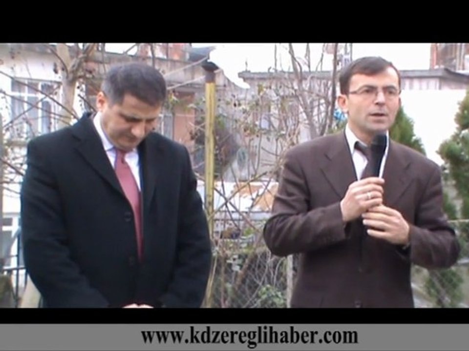 Bozkurt'a teşekkür plaketi