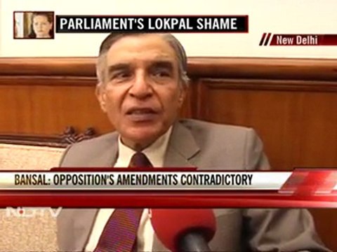 Lokpal fiasco: Blame BJP, not Govt, says Pawan Bansal