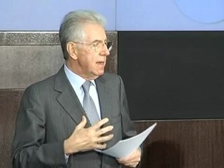 Monti - Conferenza stampa (integrale) 1 parte