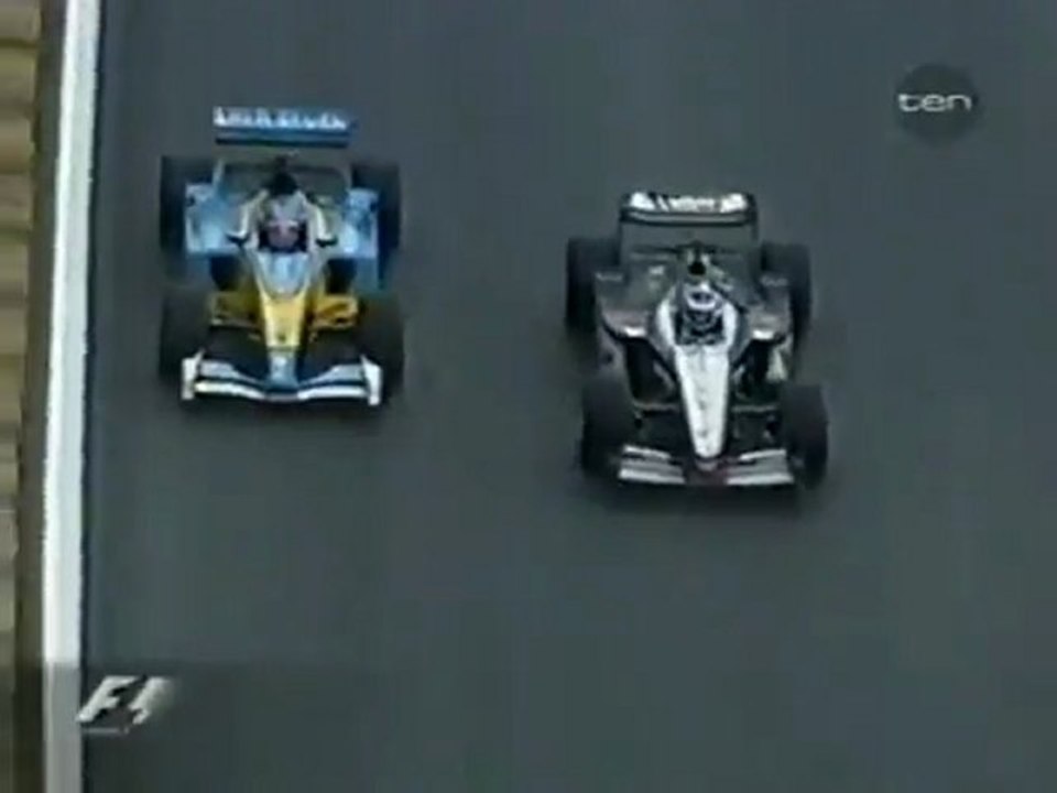 Brazil 2003 Kimi Räikkönen vs Fernando Alonso