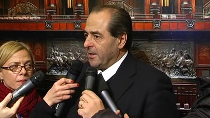 Di Pietro - Valuteremo i provvedimenti. Oggi solo annunci