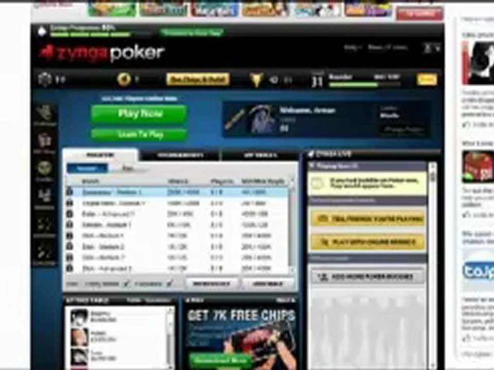 Zynga Poker Castle Ville 50m free