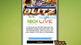 NFL Blitz Keygen Free Downlaod - Xbox 360 / PS3