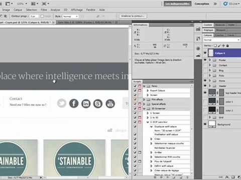 Tutoriel vidéo Photoshop : Utiliser les motifs