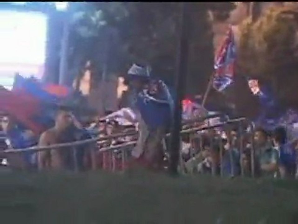 Football fans riot in Chile