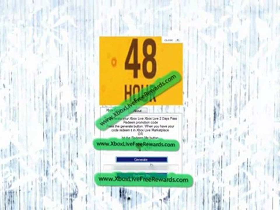 Xbox Live 48-hour 2 Days Subscription Redeem Code Giveaway 2018