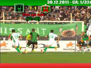 MO Béjaia 1-1 MC Alger (2-4 tab)