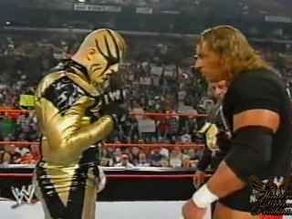 Goldust Answers Triple H's Challenge - Raw - 3/17/03
