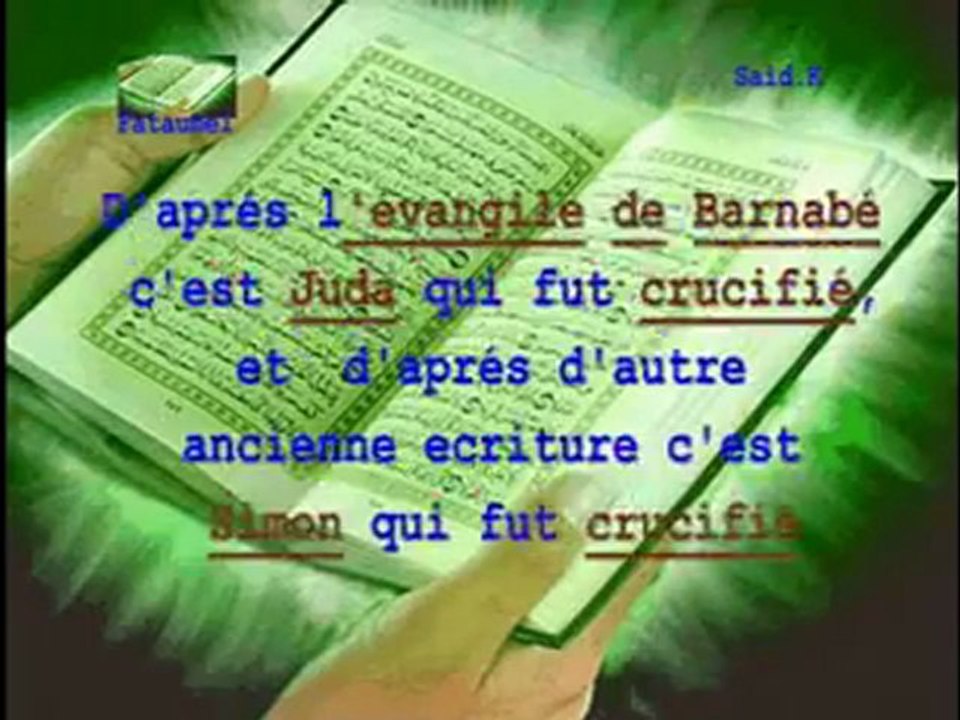 Chretiens on vous ment Jesus n a pas était crusifié