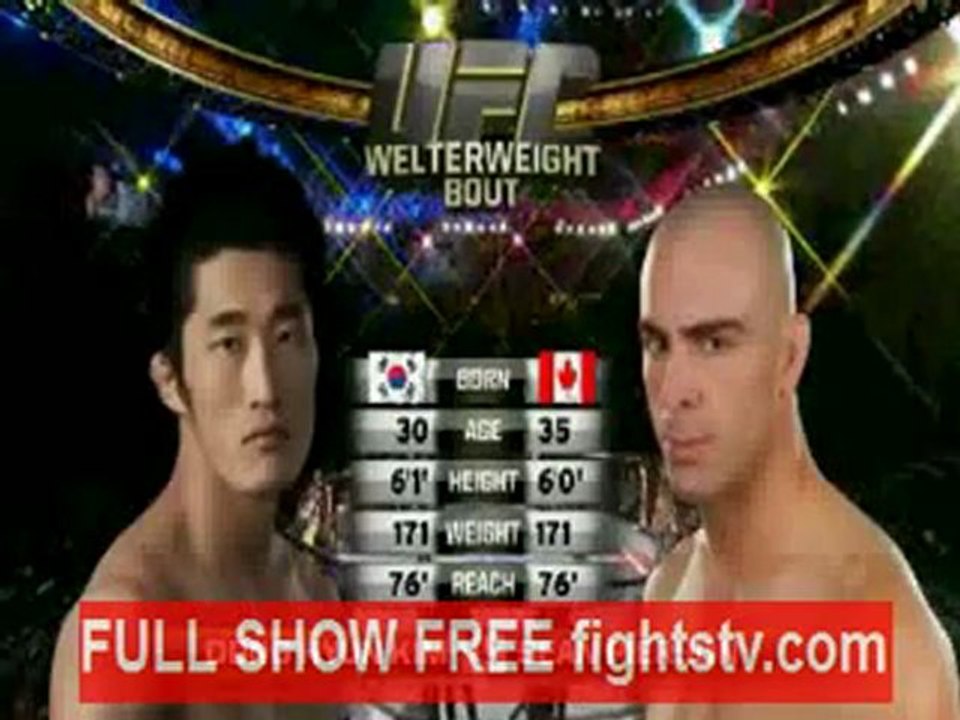 Dong Hyun Kim vs Sean Pierson fight video