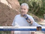 Vecinos de Colinas de Santa Mónica afectados por derrumbes