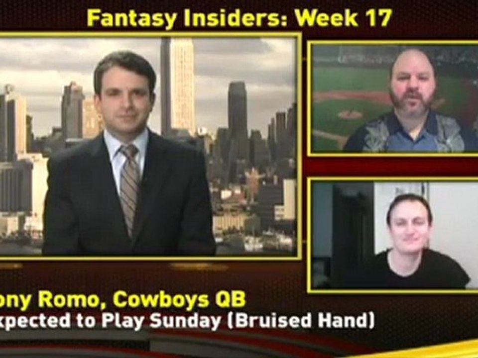 NFL Fantasy Insiders: Week 17 Advice