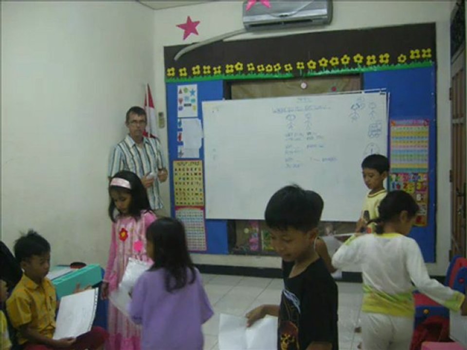 Teaching children's classes