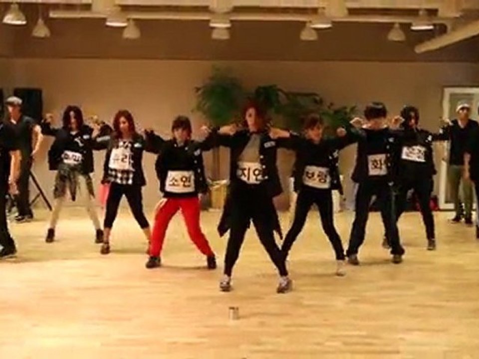 T-ara Cry Cry Dance Practice HD