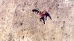 Cliff fall hiker and dog rescued
